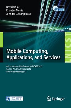Mobile Computing, Applications, and Services