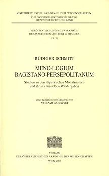 Meno-Logium Bagistano Persepolitanum