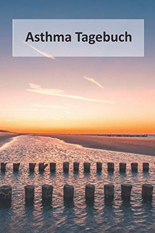 Asthma Tagebuch: Peak Flow Journal um COPD kontrollieren und Ausfüllen I Für 98 Wochen I Taschenbuch Format 6x9 I Landschaft Design