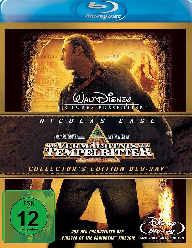 Das Vermächtnis der Tempelritter Collector's Edition Blu-ray Disc