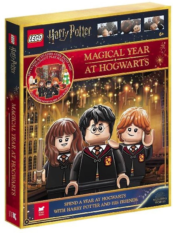 LEGO® Harry Potter(TM): Magical Year at Hogwarts (with 70 LEGO bricks, 3 minifigures, fold-out play scene and fun fact book)