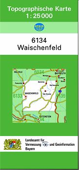 TK25 6134 Waischenfeld