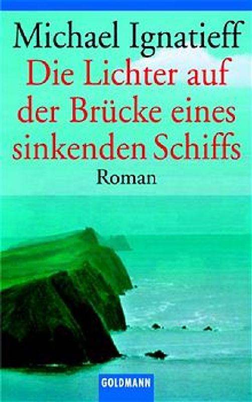 Die Lichter auf der Brücke eines sinkenden Schiffs
