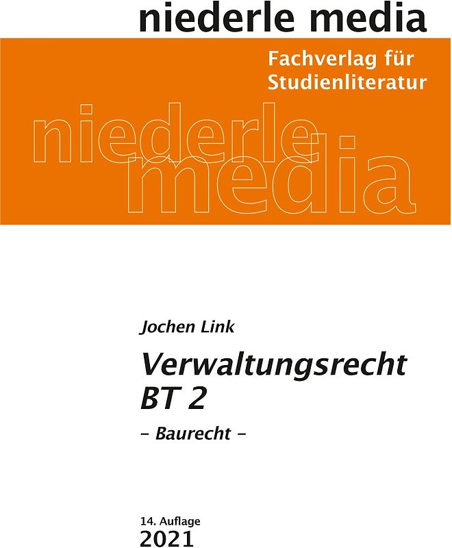 Verwaltungsrecht BT 2 - 2024