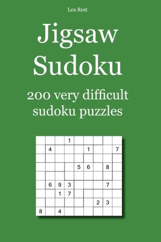 Jigsaw Sudoku: 200 very difficult sudoku puzzles