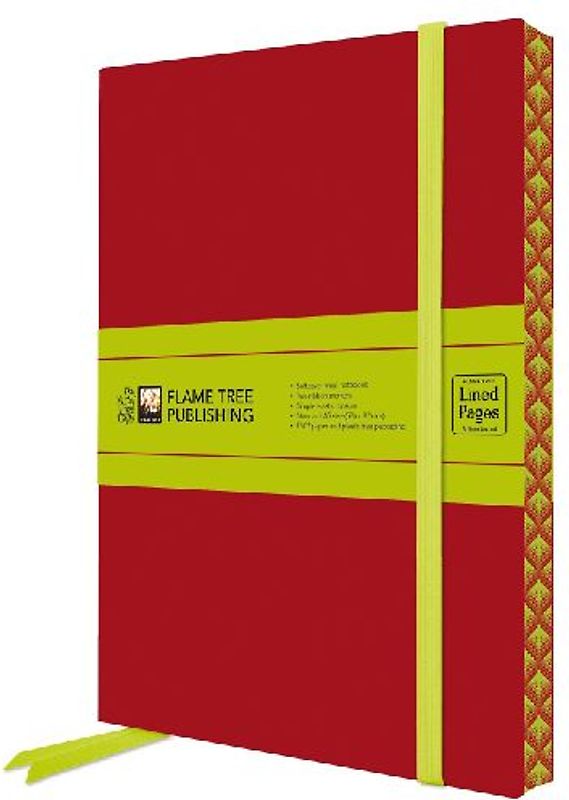 Ruby Red Artisan Paperback Notebook