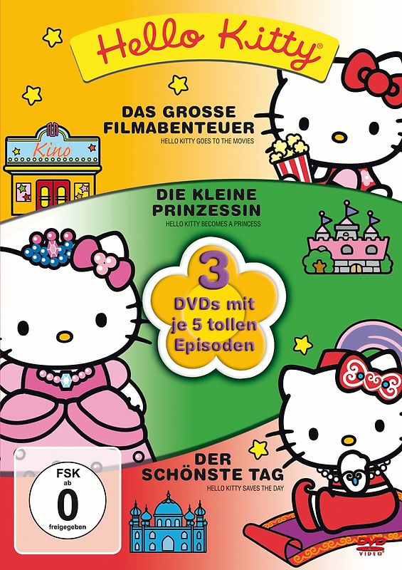 Hello Kitty 1-3 Box Set DVD