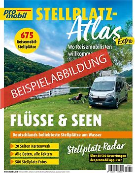 promobil Stellplatz-Atlas 01/2025