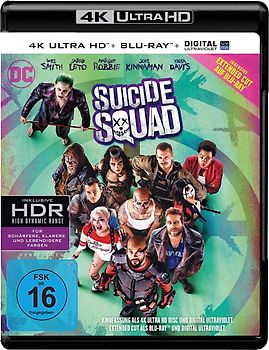 Suicide Squad [inkl. Extended Cut Blu-ray] 4K Ultra HD Blu-ray