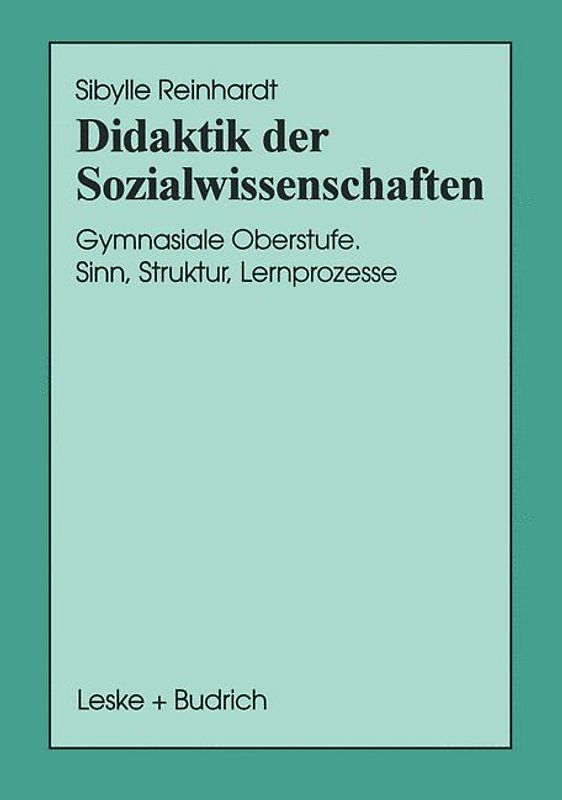 Didaktik der Sozialwissenschaften