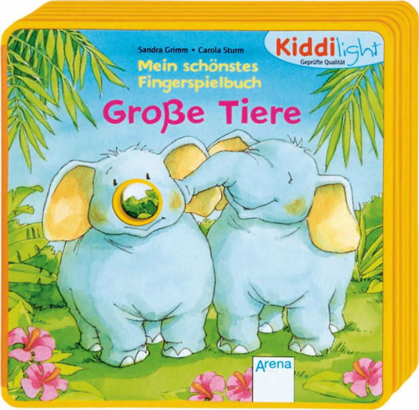 Große Tiere. Mein schönstes Fingerspielbuch
