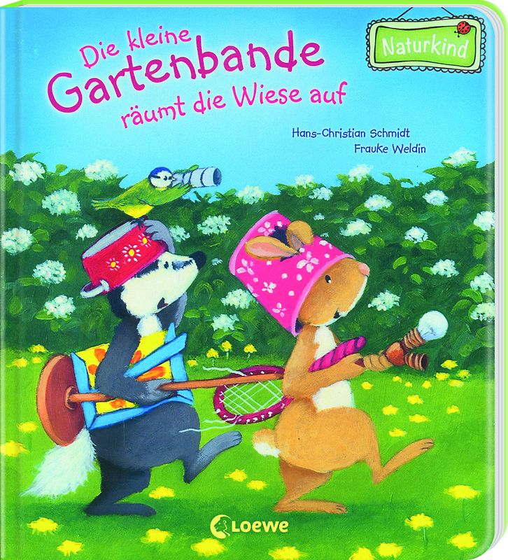 Die kleine Gartenbande räumt die Wiese auf (Naturkind)