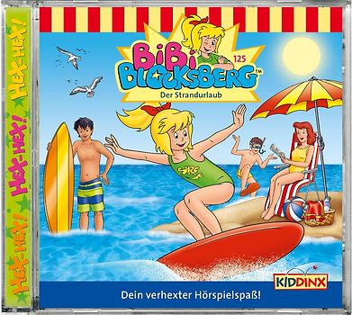 Bibi Blocksberg - Folge 125: Der Strandurlaub [Audio CD]