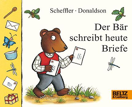 Der Bär schreibt heute Briefe. Papp- und Klapp-Bilderbuch