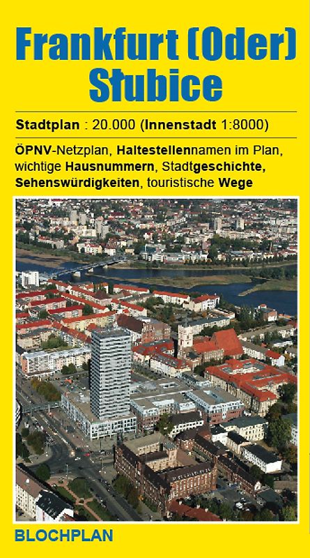 Stadtplan Frankfurt (Oder) und Slubice