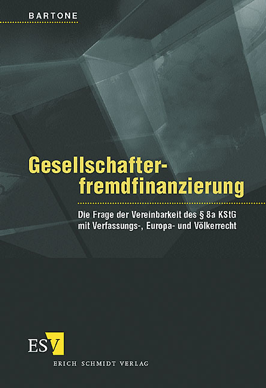 Gesellschafterfremdfinanzierung