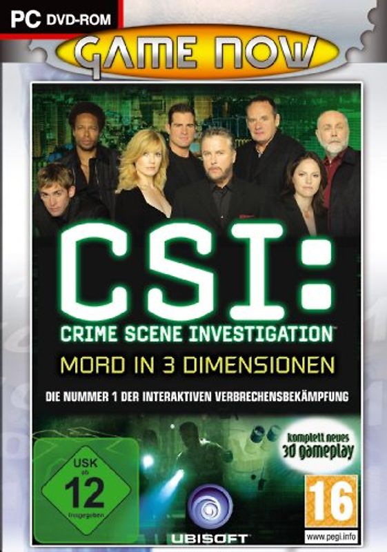 CSI: Crime Scene Investigation - Mord in 3 Dimensionen [Game Now] PC Spiele