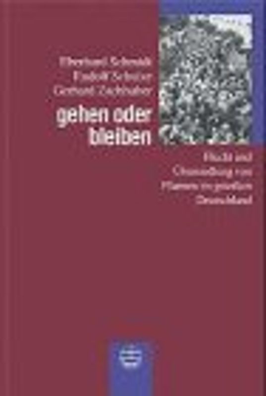 Gehen oder bleiben. Flucht und Übersiedluhg von Pfarrern im geteilten Deutschland