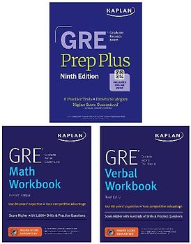 GRE Complete Ninth Edition (2026): Includes 6 Full Length Practice Tests, 2500+ Practice Questions + Online Access to 1000+ Question Bank, Video Explanations, and a Kaplan Live Online Class