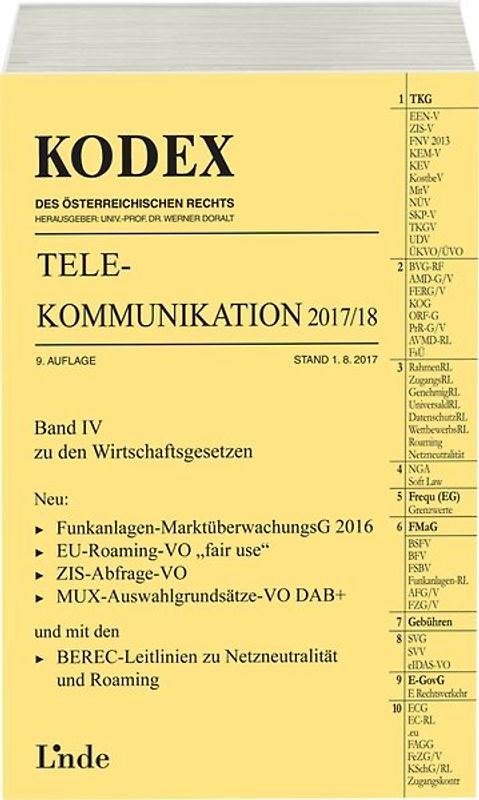 KODEX Telekommunikation 2017/18