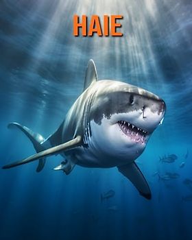 Haie: Buch mit lustigen Fakten für Kinder mit tollen Fotos