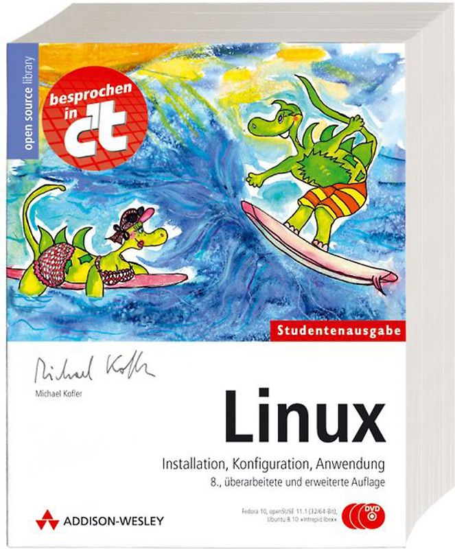 Linux 8. Auflage - Studentenausgabe
