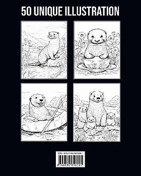 Loutre Livre de Coloriage