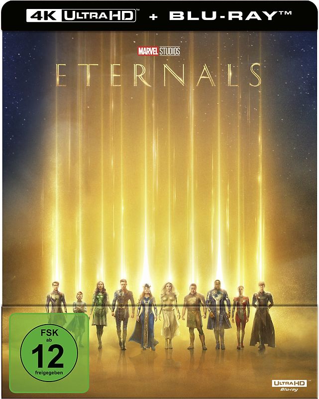Eternals UHD Blu-ray (Steelbook) 4K Ultra HD Blu-ray