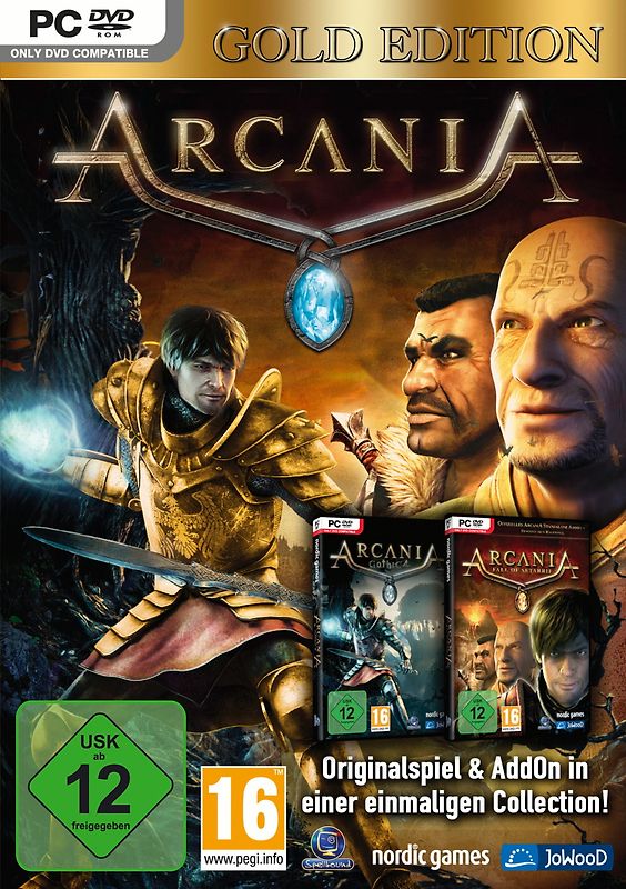 ArcaniA: Gothic 4 - Gold Edition [Spiel + Add-On] PC Spiele