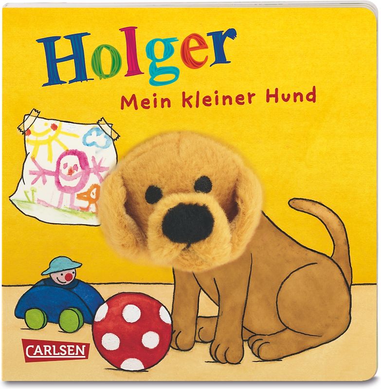 Fingerpuppen-Bücher: Holger, mein kleiner Hund