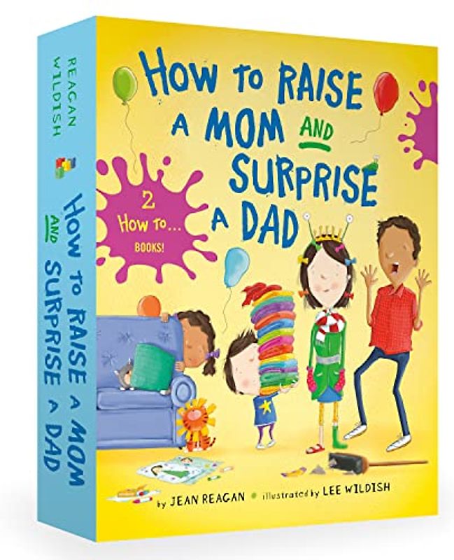 How to Raise a Mom and Surprise a Dad Board Book Boxed Set (How To Series)