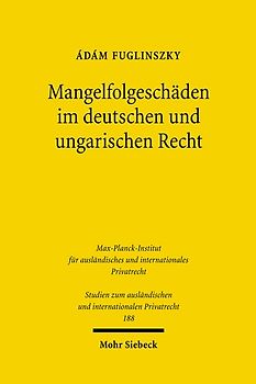 Mangelfolgeschäden im deutschen und ungarischen Recht