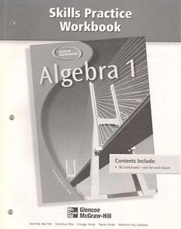 Algebra 1 Skills Practice Workbook
