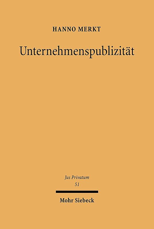 Unternehmenspublizität