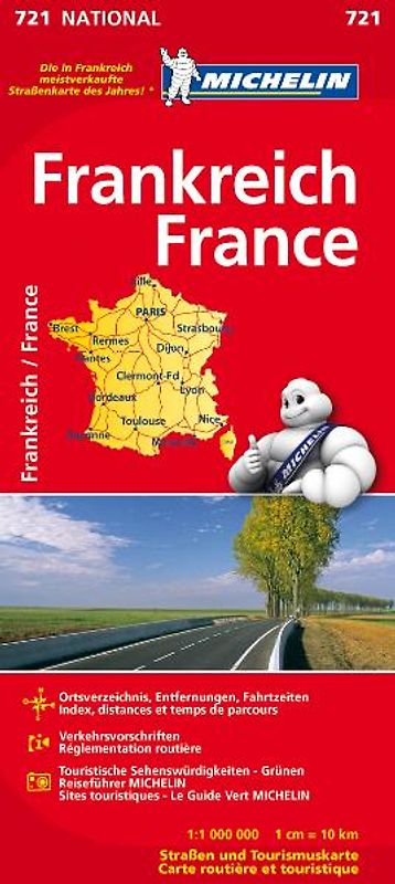 Michelin Frankreich einseitig