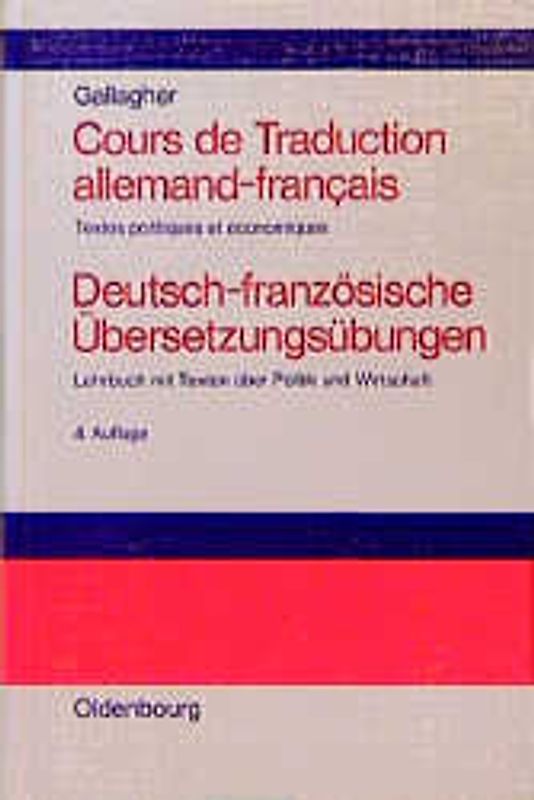 Cours de Traduction allemand-francais. Deutsch-französische Übersetzungsübungen