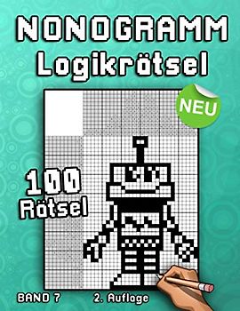 Nonogramm Rätselheft: Hanjie Logikrätsel mit spannenden Bilderrätseln aus Japan | Kniffliger Denksport für Erwachsene und Kinder (Logik Puzzles)