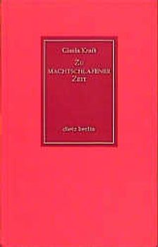 Zu machtschlafener Zeit