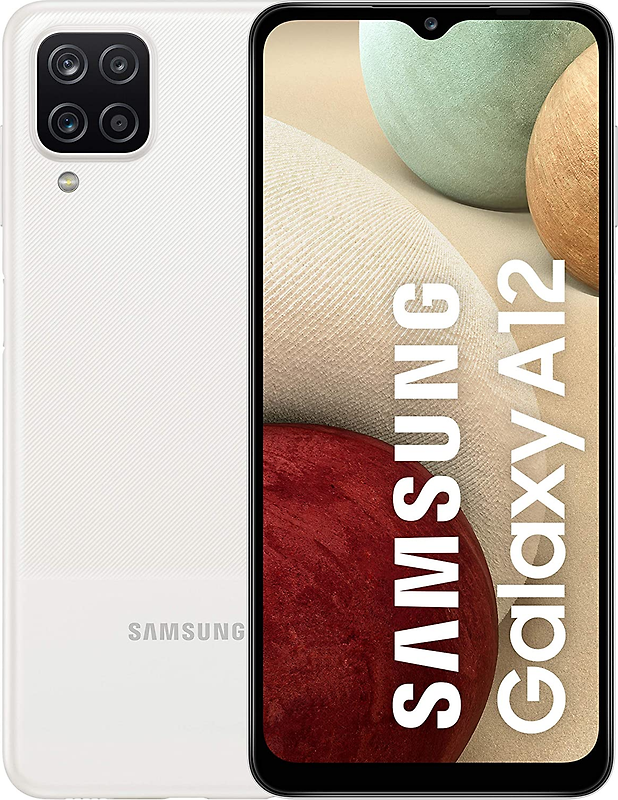 Samsung Galaxy A12 Doble SIM 64GB [Versión MediaTek Helio P35] blanco