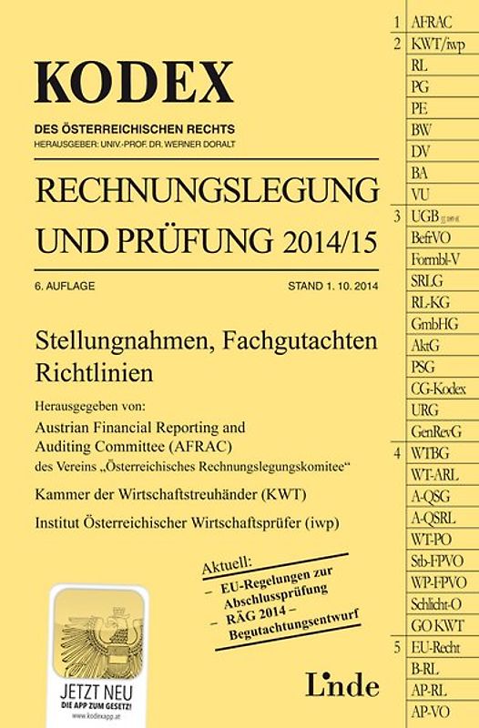 KODEX Rechnungslegung und Prüfung 2014/15