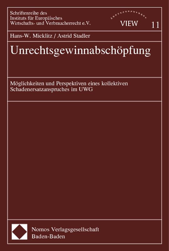Unrechtsgewinnabschöpfung
