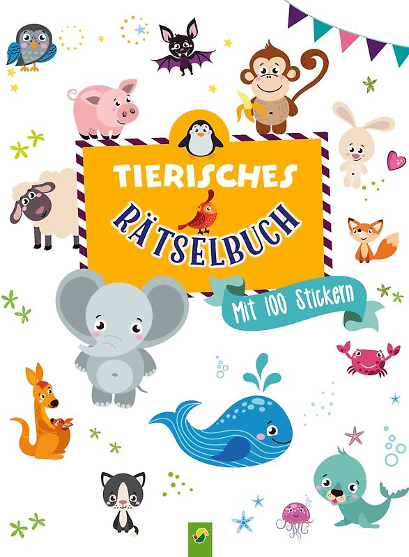 Tierisches Rätselbuch