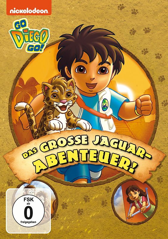 Go, Diego! Go! - Das große Jaguar-Abenteuer! DVD