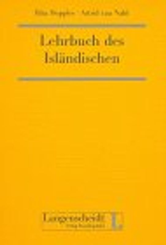 Lehrbuch des Isländischen