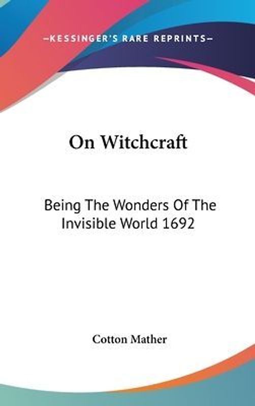 On Witchcraft