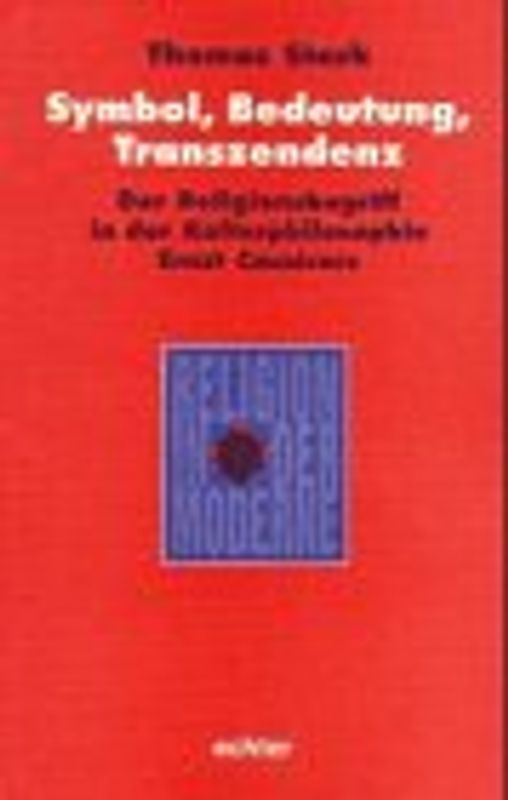 Symbol, Bedeutung, Transzendenz