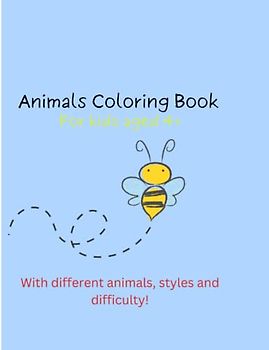 Animal Coloring Adventure: For kids aged 4+