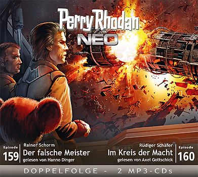 Perry Rhodan NEO MP3 Doppel-CD Folgen 159 + 160