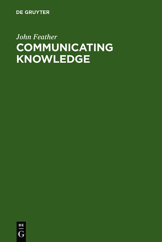 Communicating Knowledge