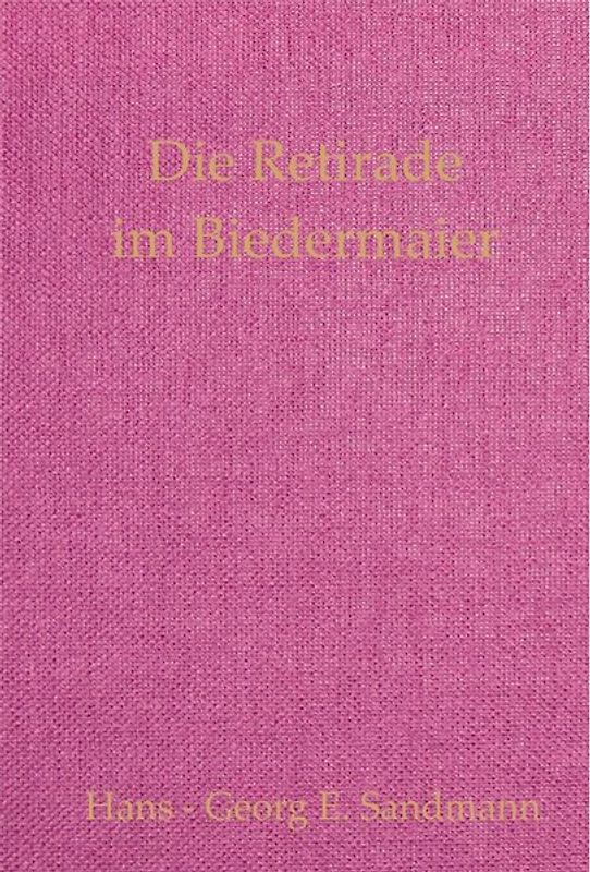 Die Retirade im Biedermaier
